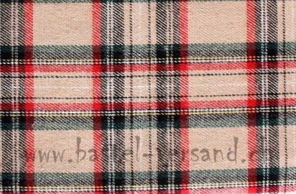 Stoff Scotland beige