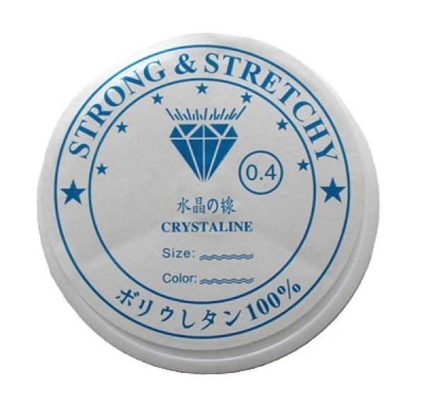 Elastischer Faden transparent 0.4mm