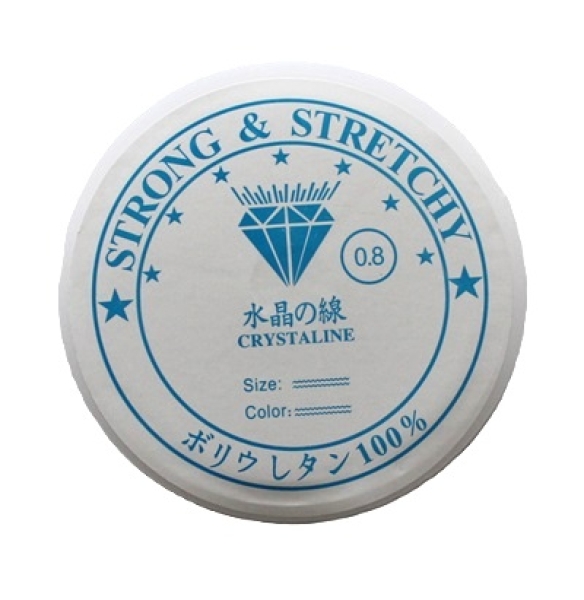 Elastischer Faden transparent 0.8mm