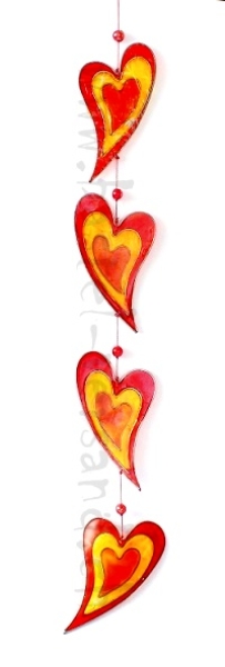 Suncatcher Herz (Girlande)