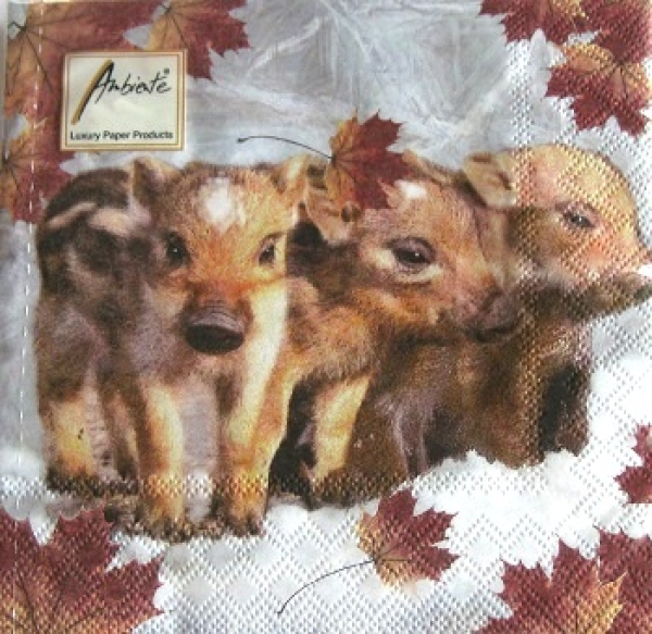 Serviette wild boars
