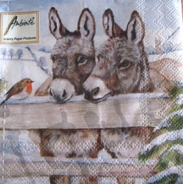 Serviette donkey's