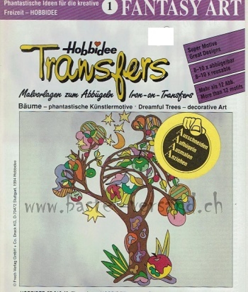 Bügeltransfer Bäume