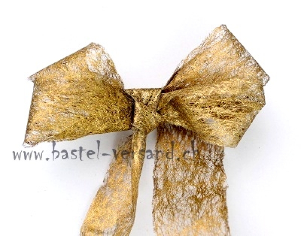 Vliesband 40mm altgold