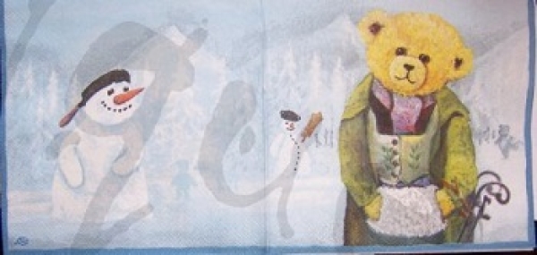 Serviette wintertraum