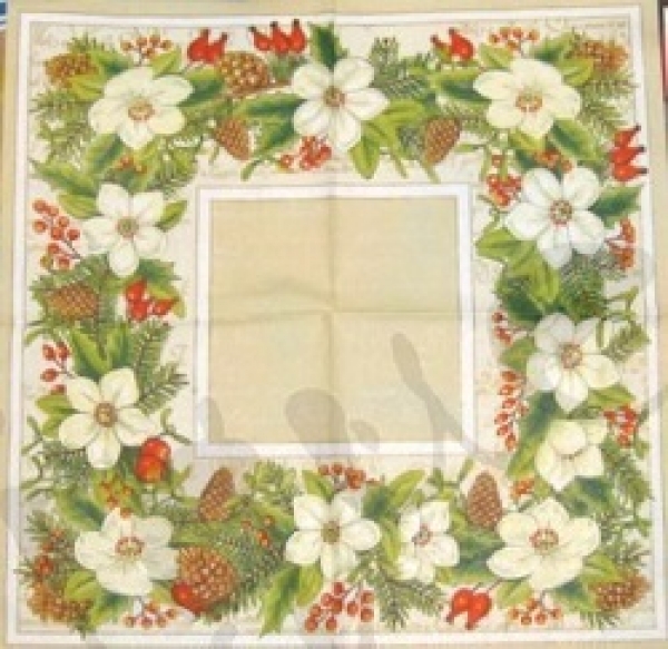 Serviette christrosen