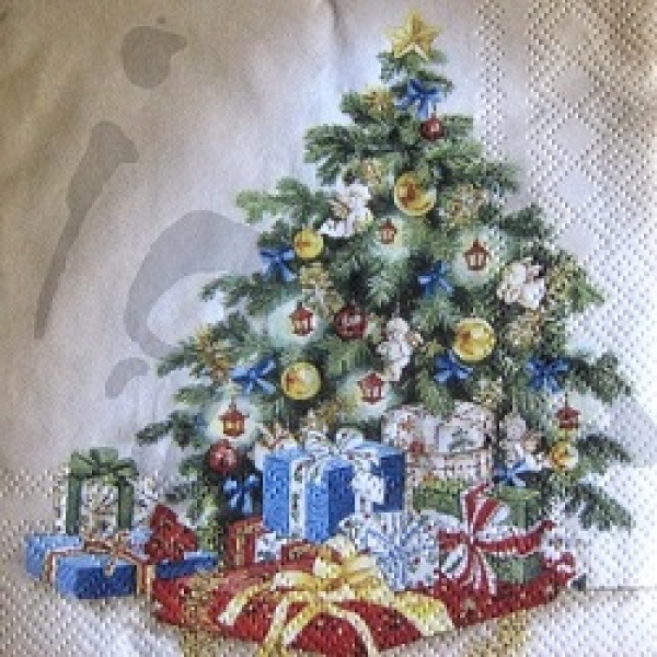 Serviette christbaum