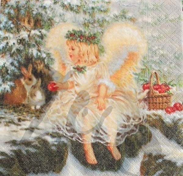 Serviette lovely angel