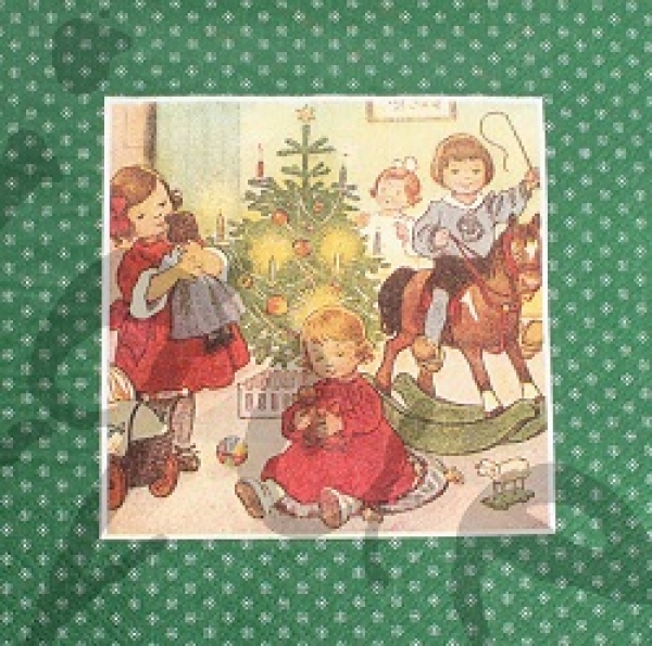 Serviette das christkind war da