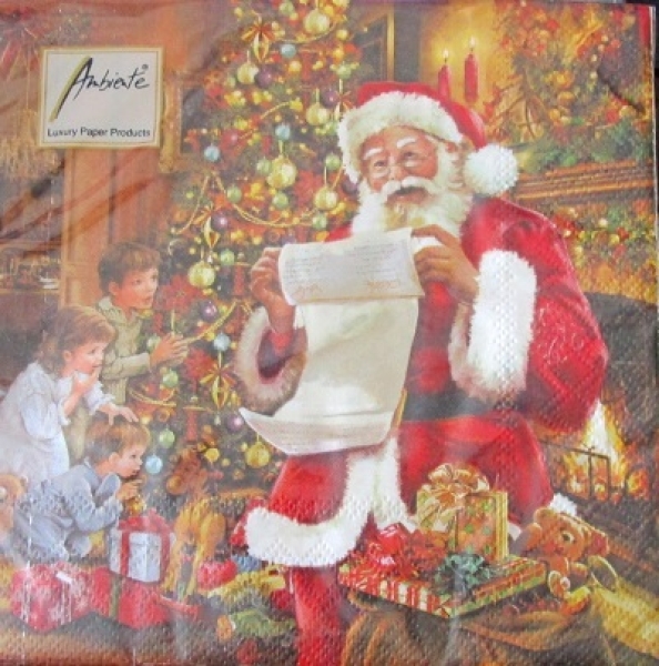 Serviette christmas eve