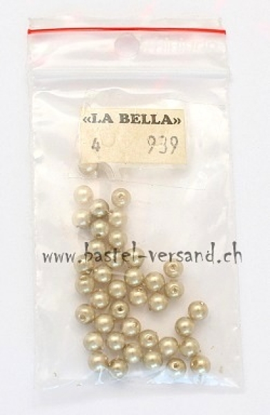 Wachsperle 4mm hellgrün