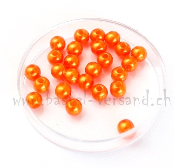 Wachsperle 5mm orange