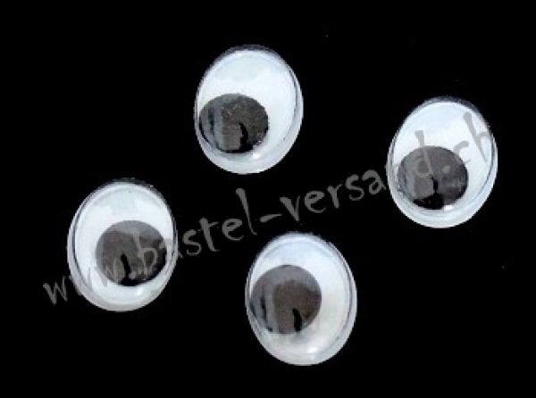 Wackelaugen 10 x 12mm (Stk.)