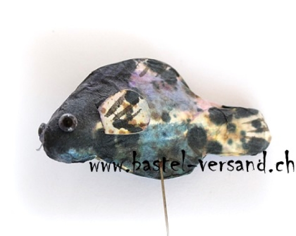 Wattefisch (gross) dunkelblau