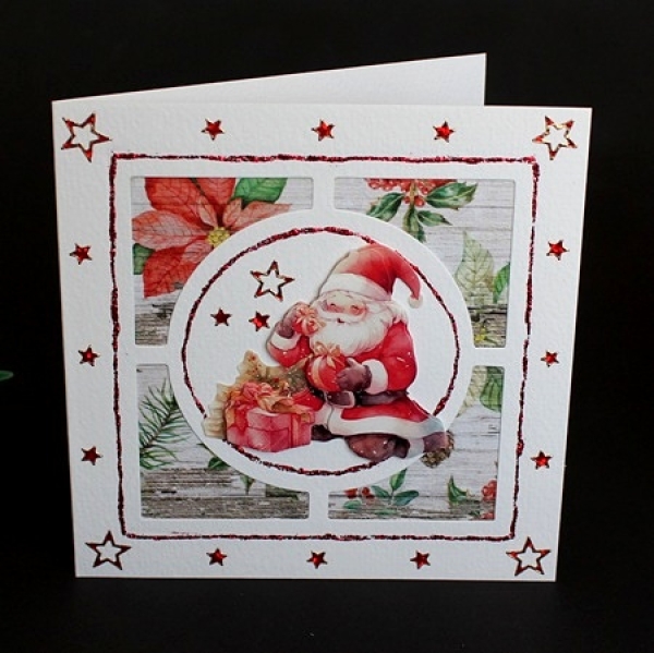 Weihnachtskarte Nikolaus