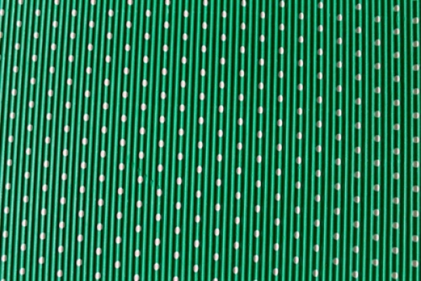 Wellkarton mit Punkten grün 50 x 70cm