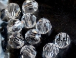 Glasschliffperle 6mm chrystal