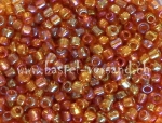 Rocailles-Perlen 2mm hellbraun irisierend
