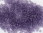 Toho Round 15/0 transparent sugar plum