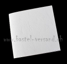 Doppelkarte in Lederoptik mit Couvert weiss