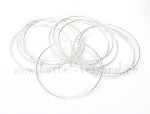 Metallring silber