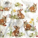 Serviette sweet lovely bunnies