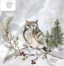 Serviette woodland owl
