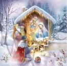 Serviette nativity