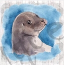 Serviette sea seal