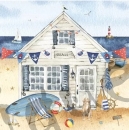 Serviette enjoy a day by the beach