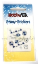 Stony Stickers Motive blau