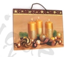 Geschenktüte 3 Kerzen